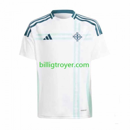 Billige Fotballdrakter Nord-Irland Bortedraktsett 2024 Kortermet